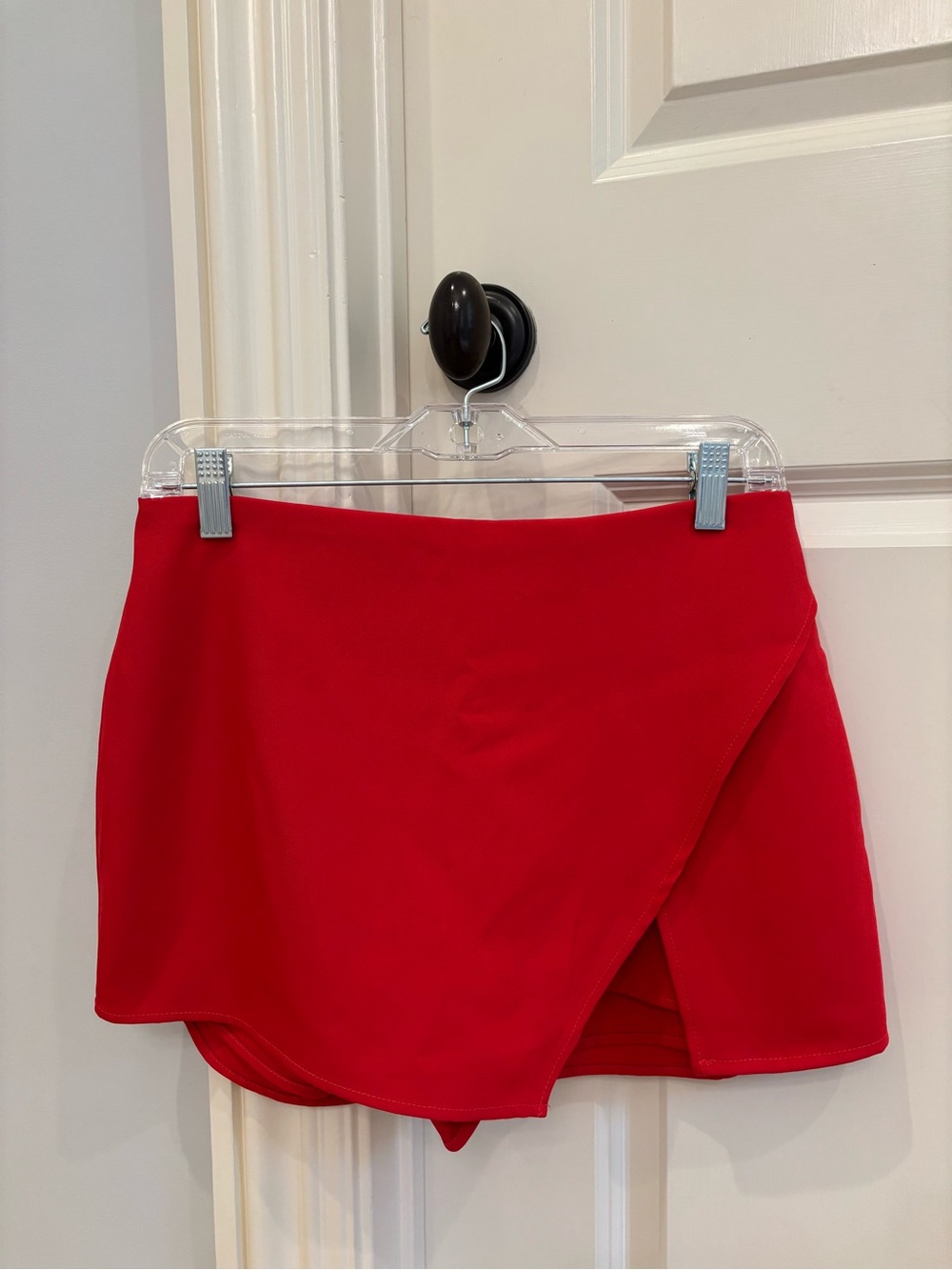 Pants Store Women's Mini Skort - Sleek Wrap Front
